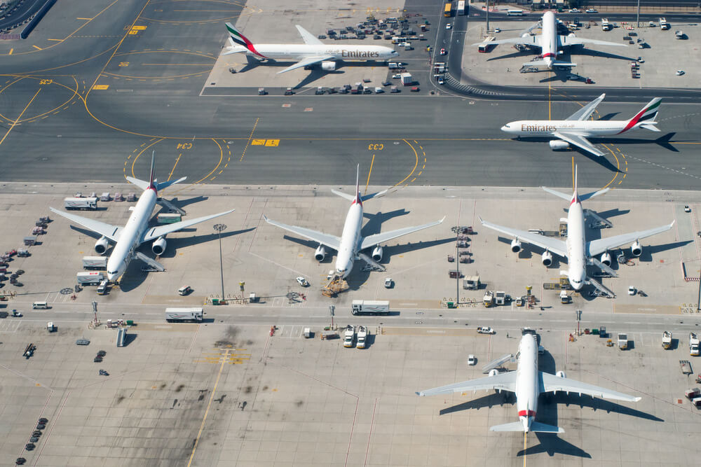 The DXB Airport is as big as 297 Football Fields