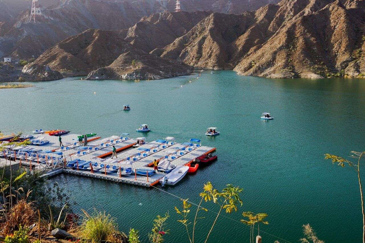 Kayaking in Al Rafisah Dam