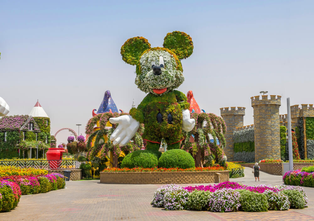 Mickey Topiary