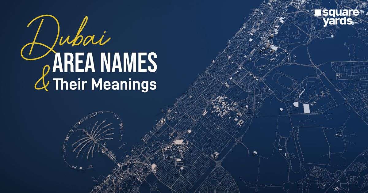 Dubai Area Name Meaning in English