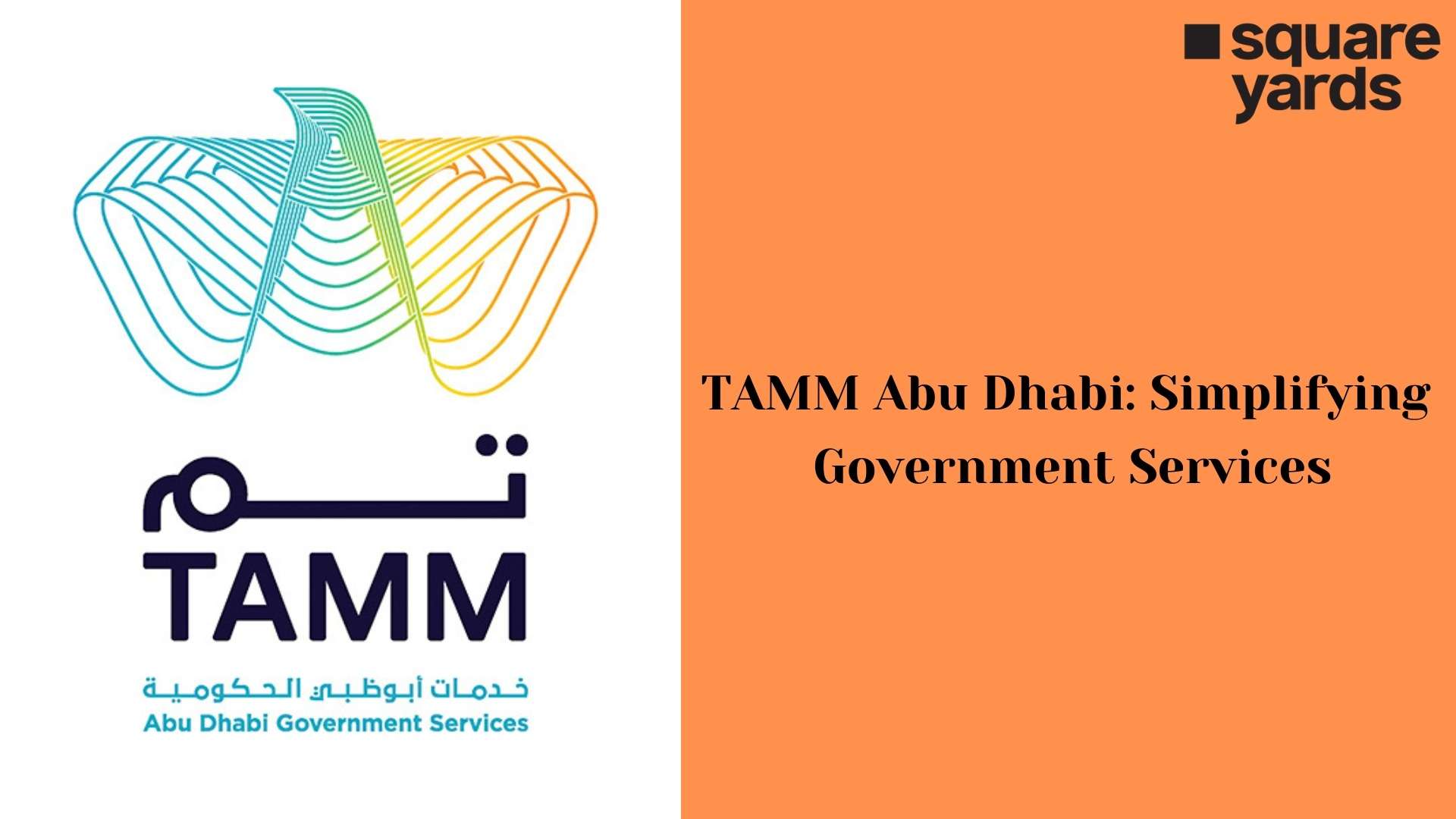 TAMM Abu Dhabi one stop online application
