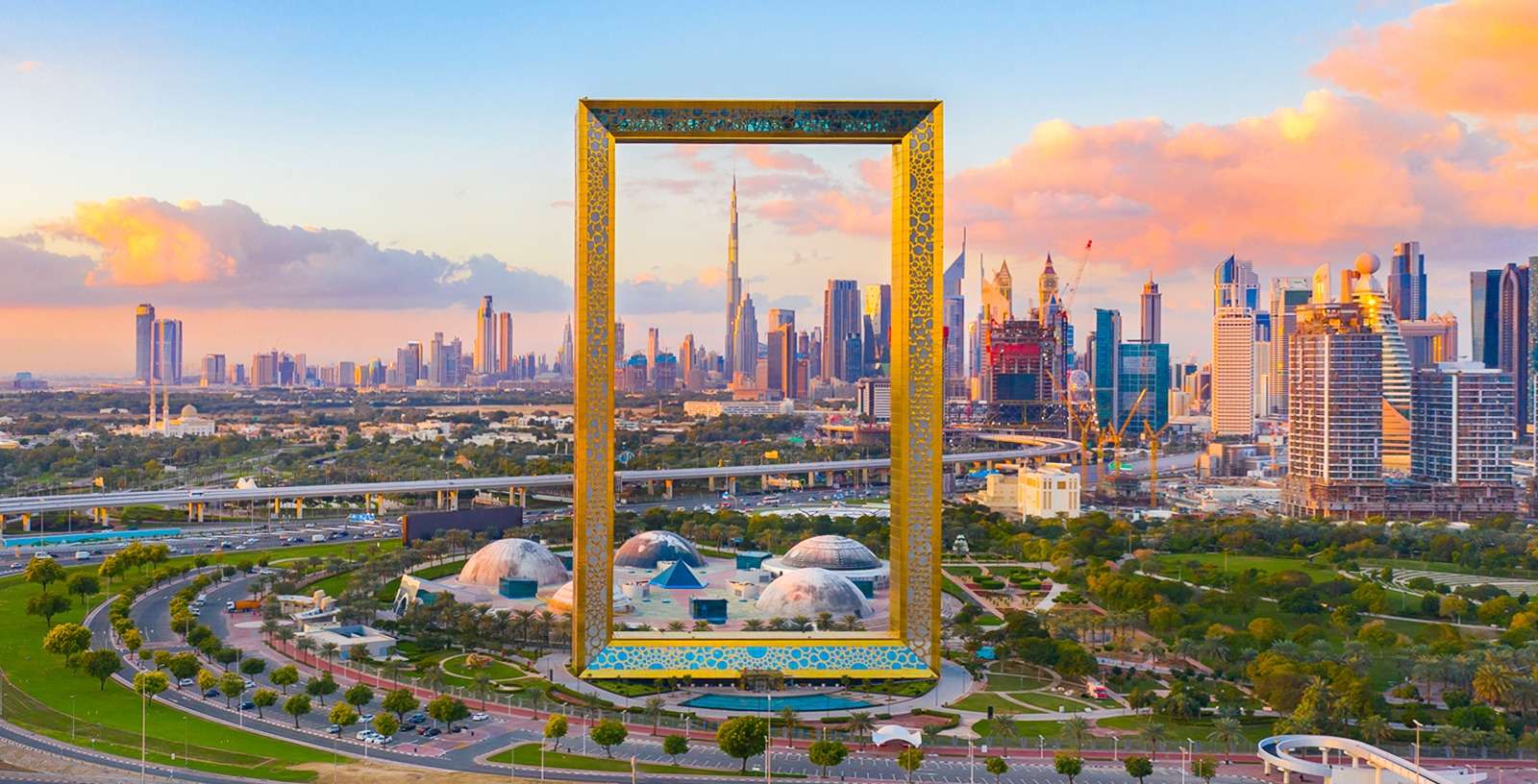 Dubai Frame is open daily from 9:00 AM to 9:00 PM