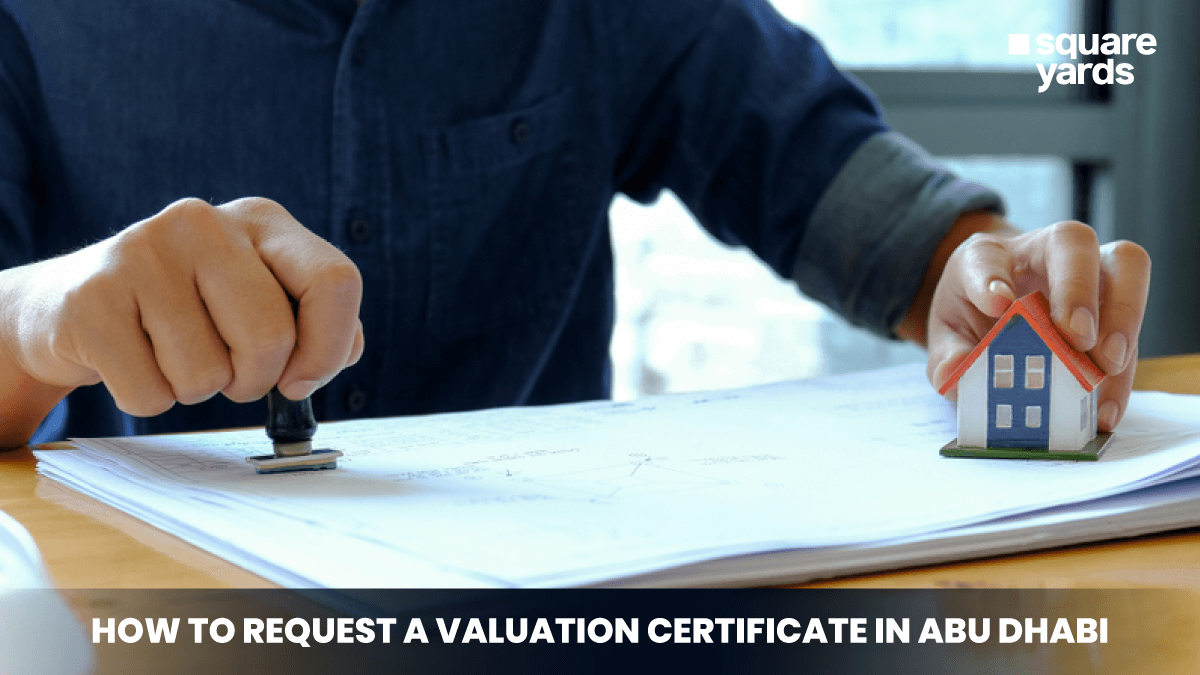 How to request a valuation certificate in Abu Dhabi