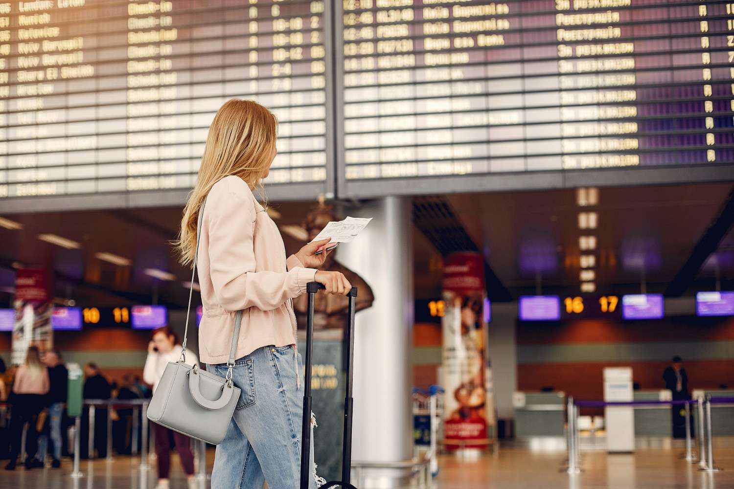 Dubai International Airport (DXB) has three terminals