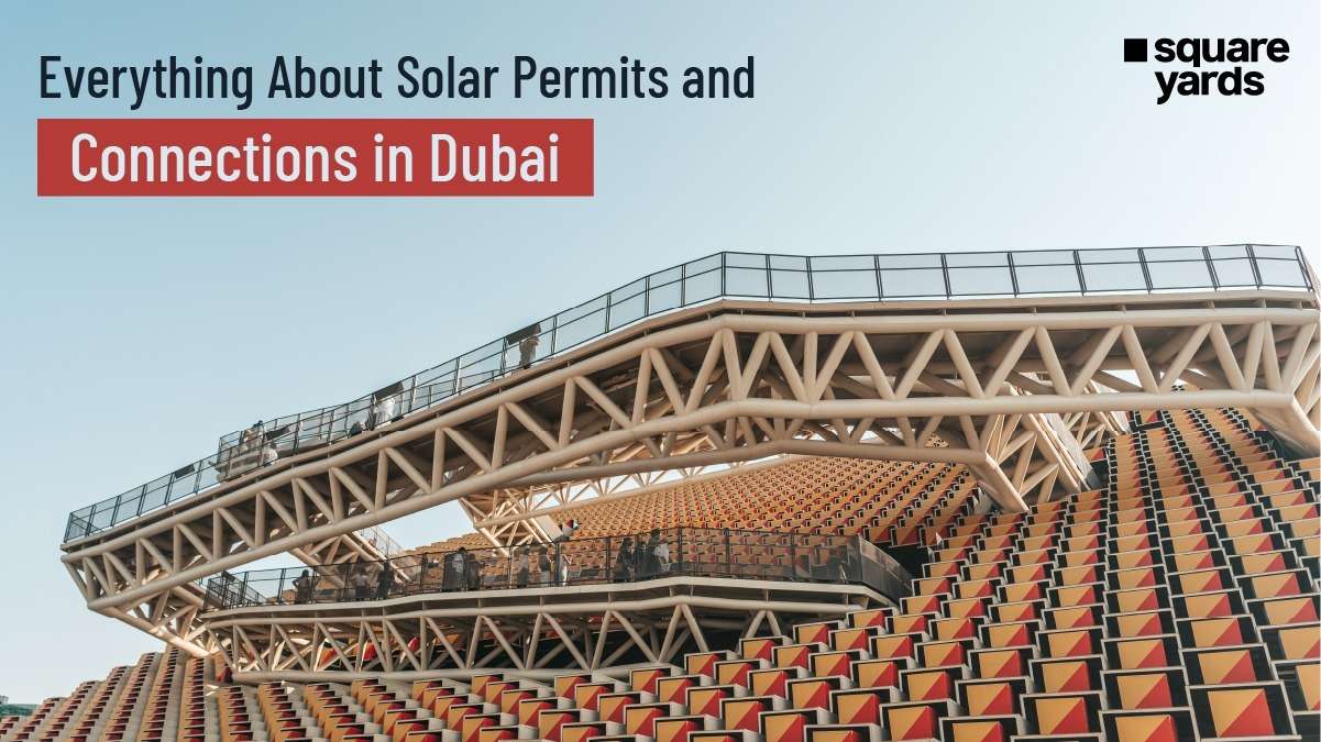 Solar permits and connections in Dubai