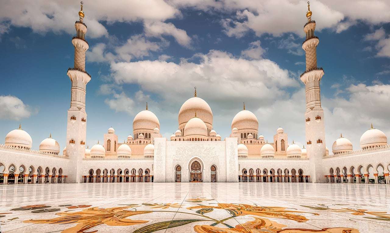 The Sheikh Zayed Grand Mosque