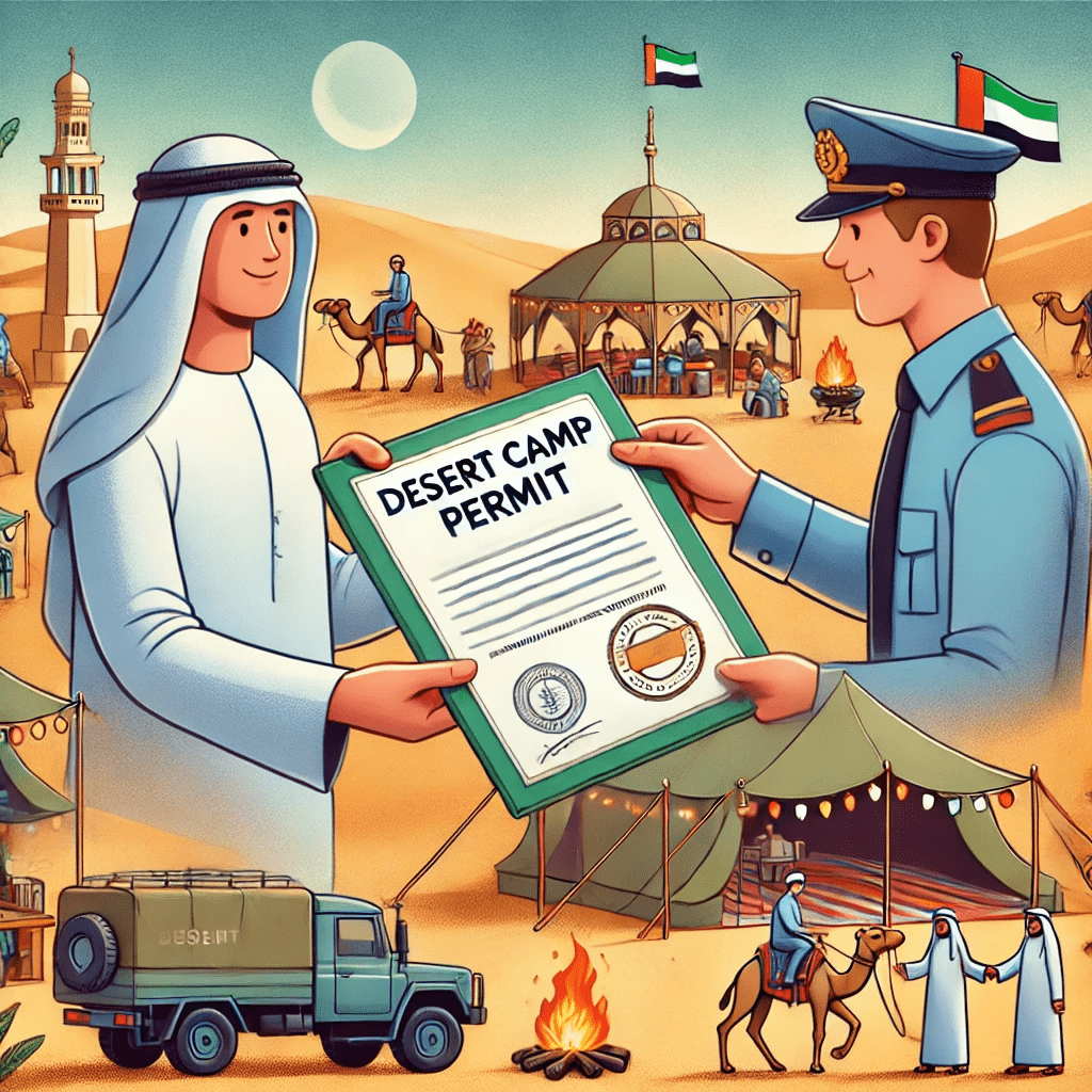 Government Introduce Desert Camp Permit